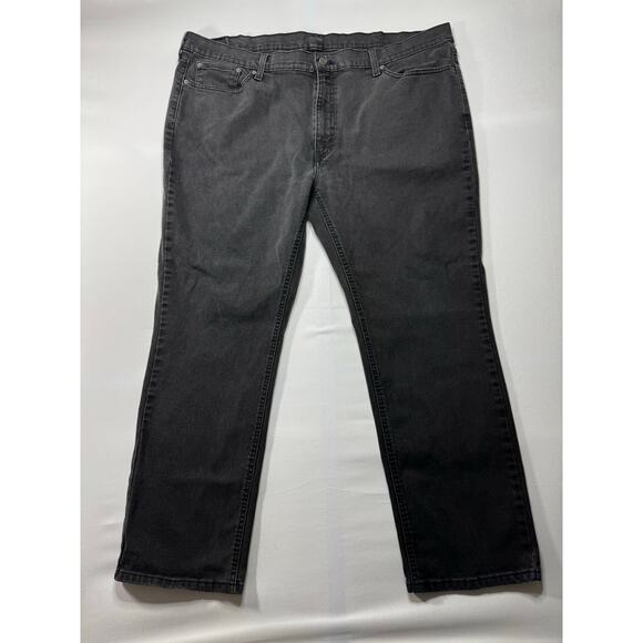 Levi's 541 Men's Athletic Tapered Leg Faded Black Denim Jeans - Size 46x30 - Picture 1 of 7